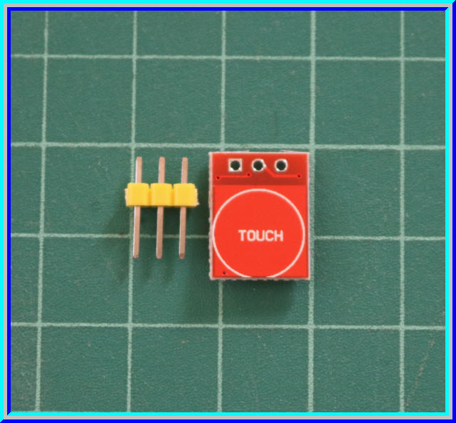 1x TTP223 สวิตซ์สัมผัสfดิจิตอลแบบคาปาซิตีฟทัช Capacitive Touch