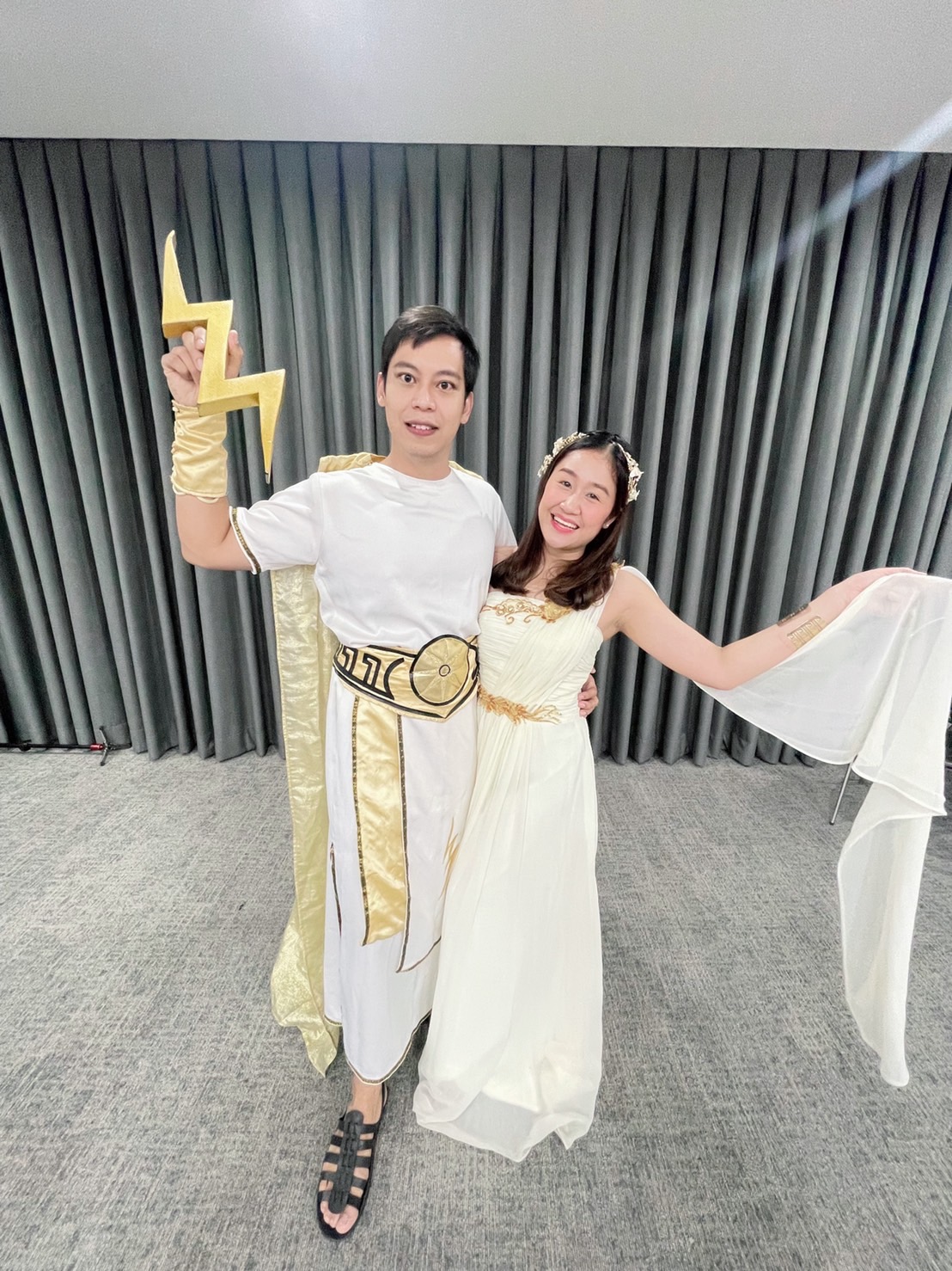 ชุดเทพซุส Zeus ราชาแห่งทวยเทพ / ชุดเทพเจ้ากรีก