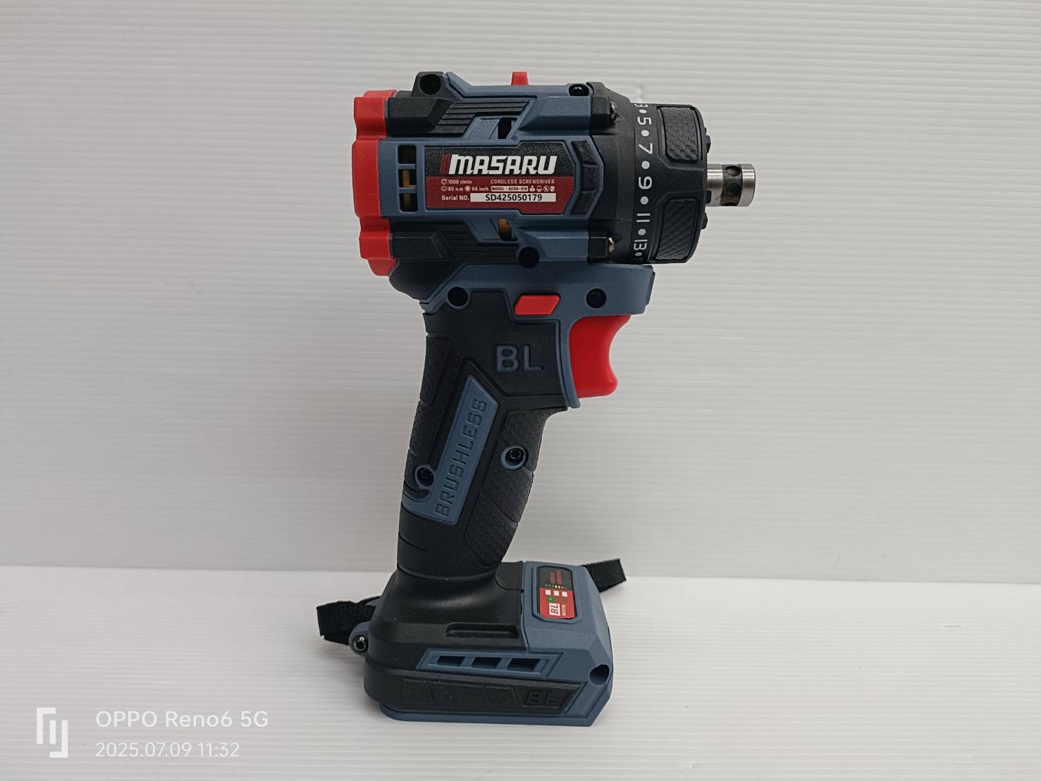 MASARU สว่านไขควงไร้สาย 5in1 SCDS-210-B1