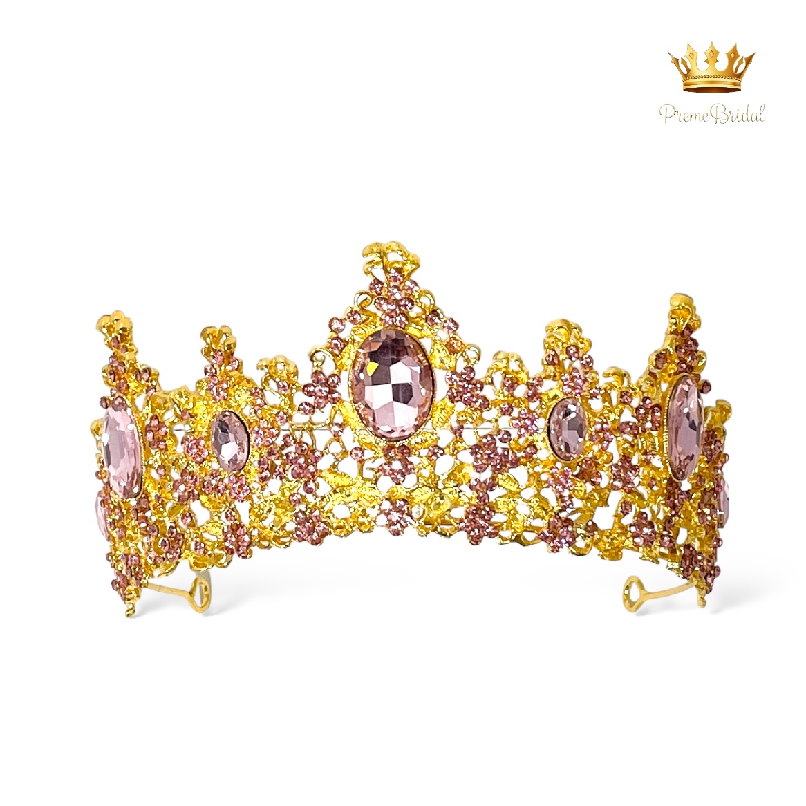 (พร้อมส่ง) เทียร่า 413 มงกุฎนางงาม ครึ่งหัว งานสวย ปราณีต QCเพชรทุกเม็ด สินค้าพร้อมส่งจากไทย