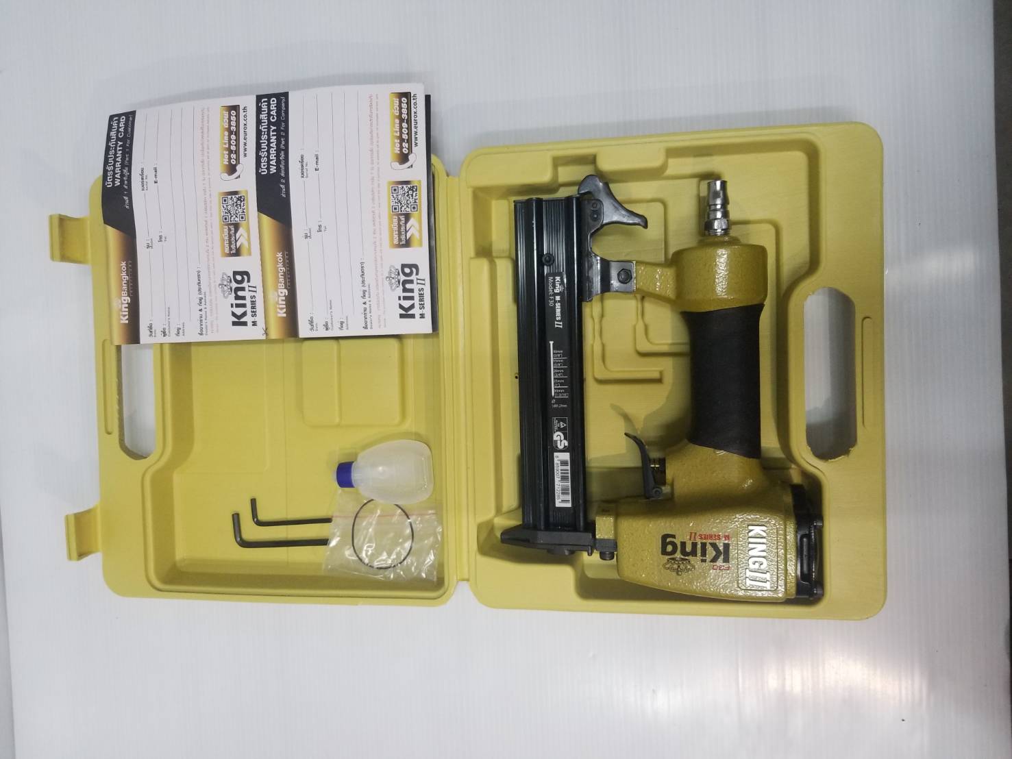 แม็กยิงตะปูลม ขาเดี่ยว F-30-M KING (M-SERIES) II