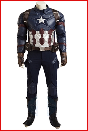 ชุดกัปตันอเมริกา แบบพรีเมี่ยม