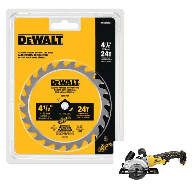 ใบเลื่อยวงเดือน4"x24T DT20420 DEWALT