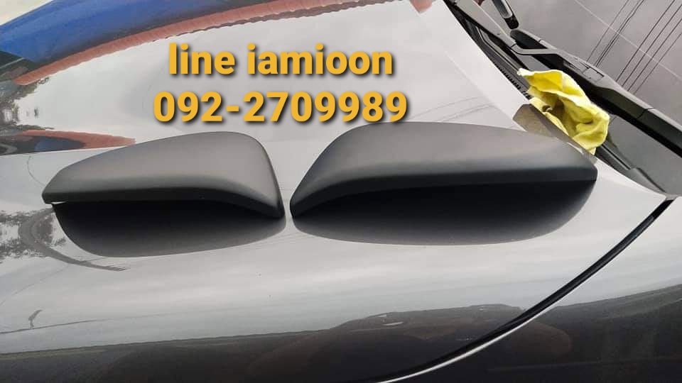 WING MIRROR TOYOTA REVO FLATBLACK ครอบกระจกมองข้างดำด้านโตโยต้ารีโว