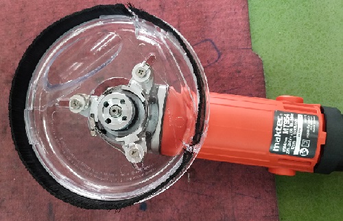 กาดดูดฝุ่นสำหรับใบเจียรบัว4" แบบใส