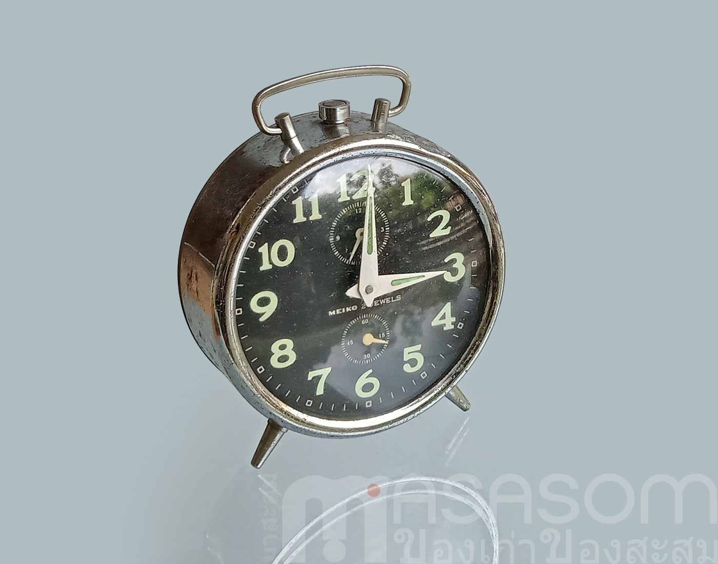 นาฬิกาปลุกแบบไขลานMEIKO