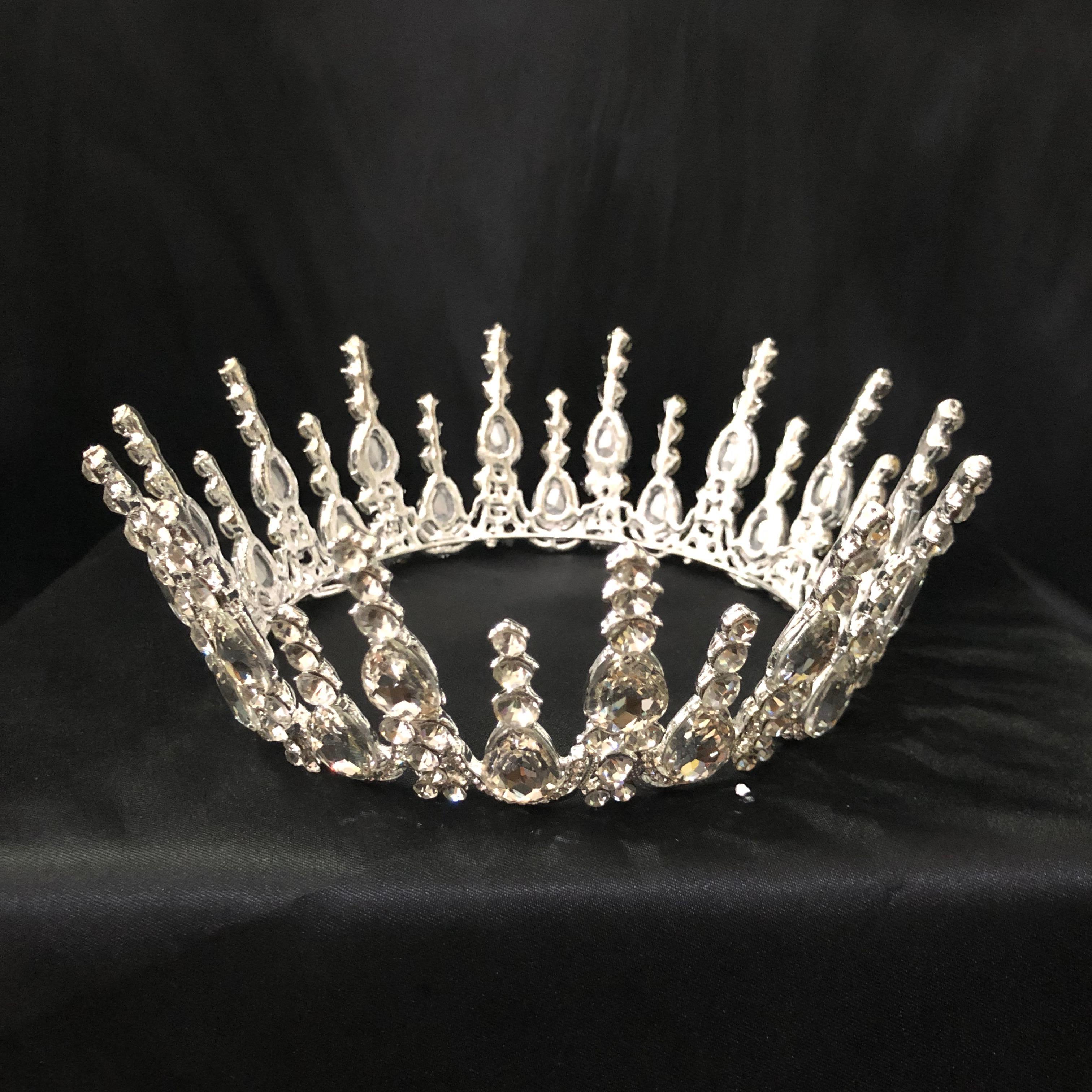 (พร้อมส่ง) มงกุฏ 059 สีเงิน