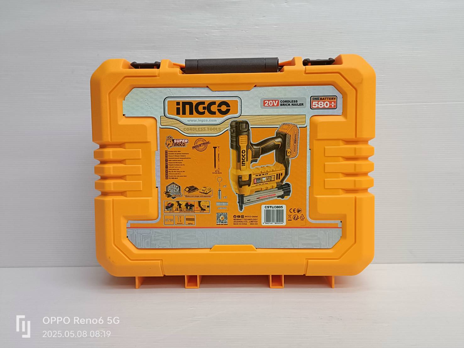 INGCO CSTLI3805 ปืนยิงคอนกรีด20V ST-18 (ตัวเปล่า)