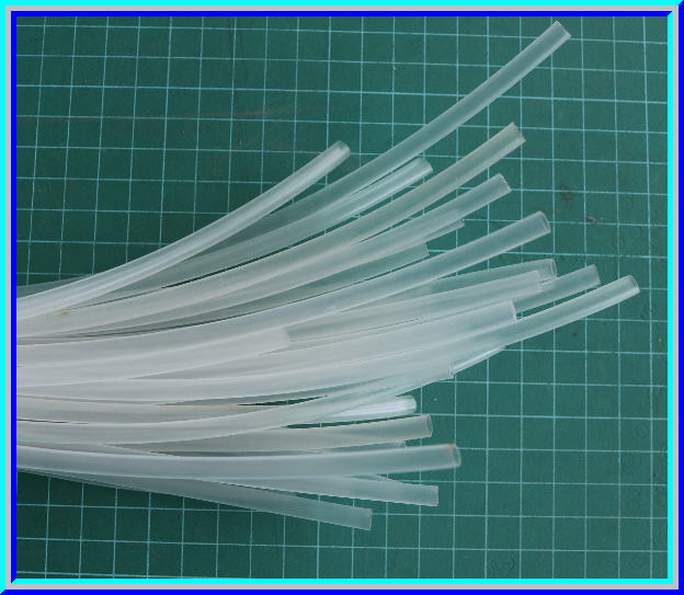 1x ท่อหด สีขาวใส ขนาด 4.5 มม. ยาว 1 เมตร