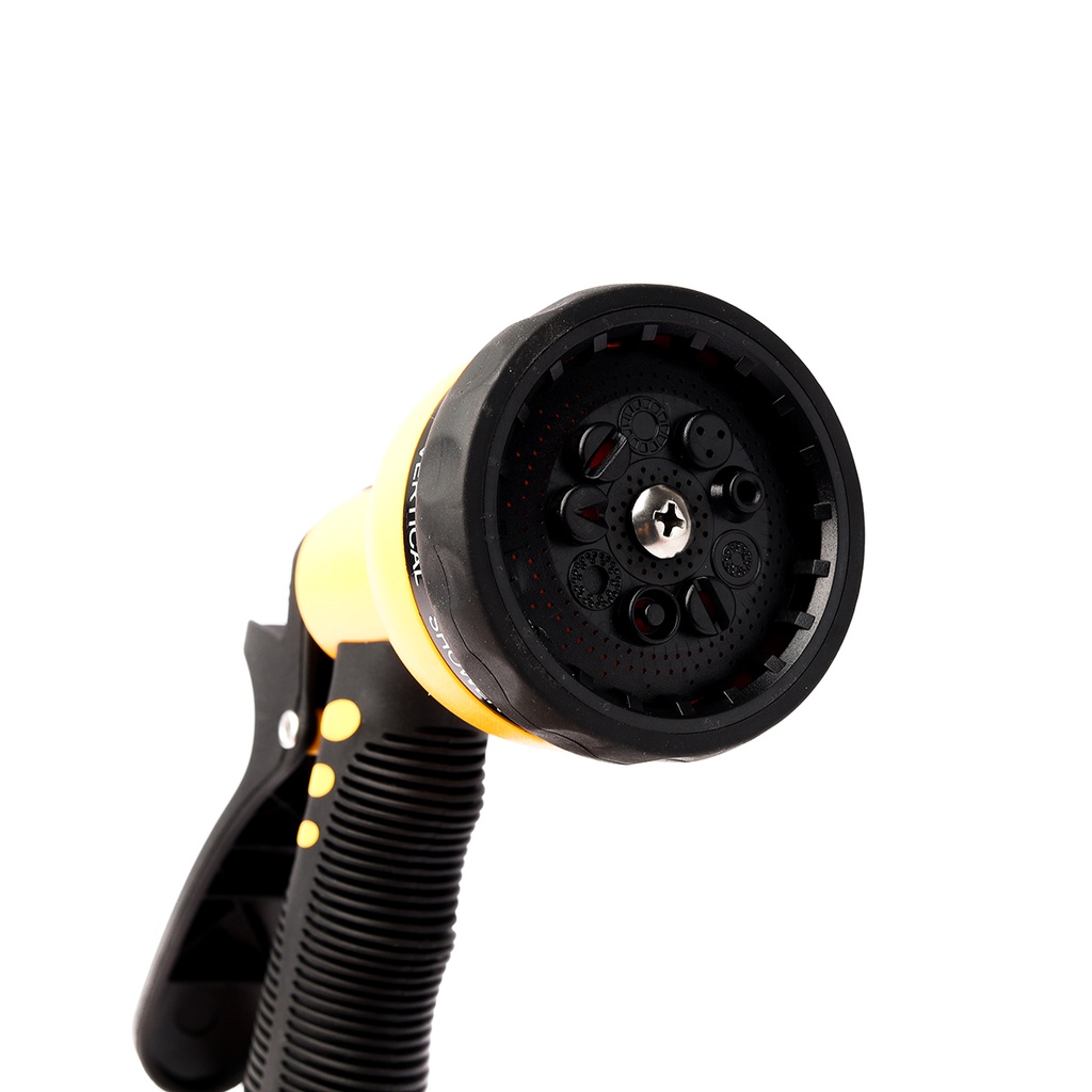 INGCO หัวฉีดน้ำ ปืนฉีดน้ำ ปรับระดับได้ 3 หรือ 9 ระดับ หัวต่อปลดไว ต่อสายยาง HWSG092