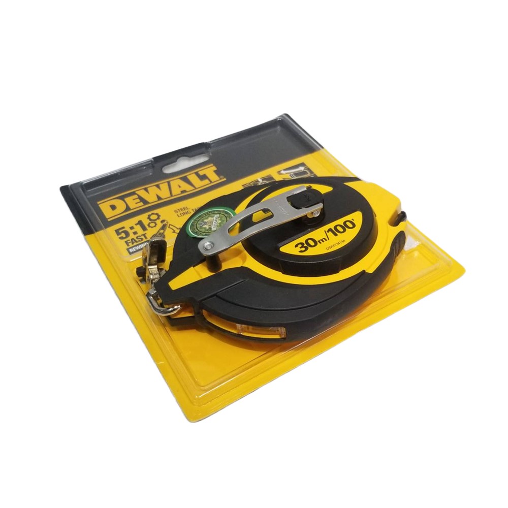 เทปวัดสายโลหะ ขนาด 30 เมตร DWHT0-34144-30 DEWALT