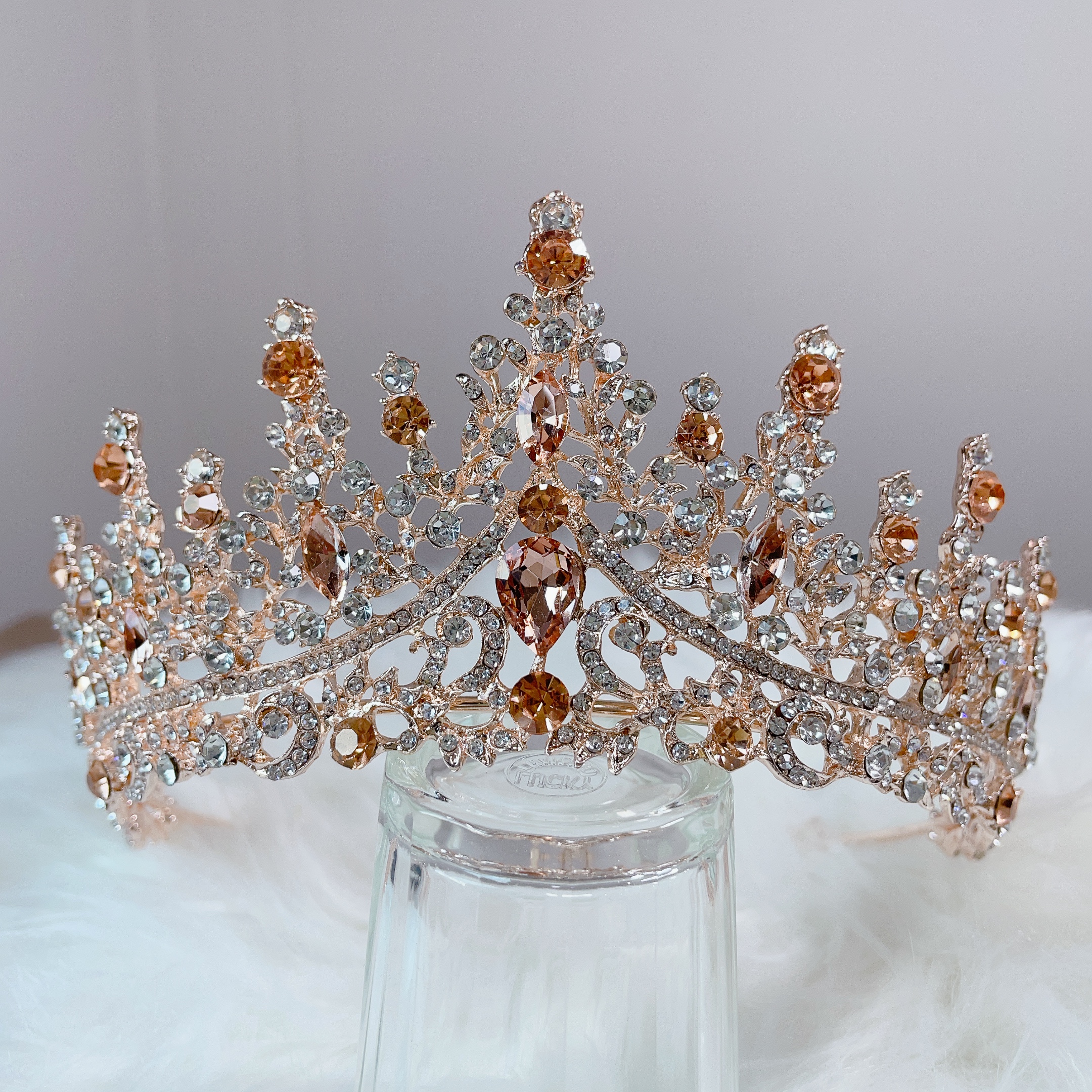 (พร้อมส่ง) เทียร่า 273 สีโรสโกลด์