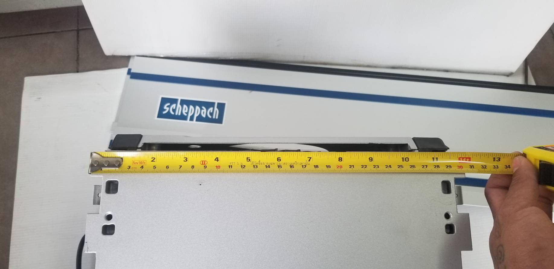 เลื่อยวงเดือน พร้อมราง PL55 SCHEPPACH