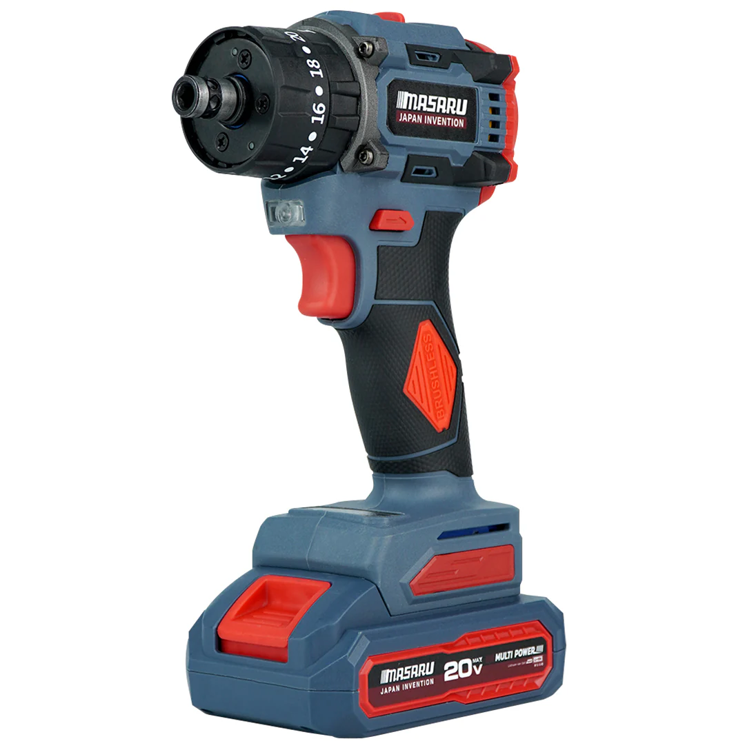 สว่านกระแทก2in1 SCDI-105-B2 MASARU ถอดเปลี่ยนหัวได้