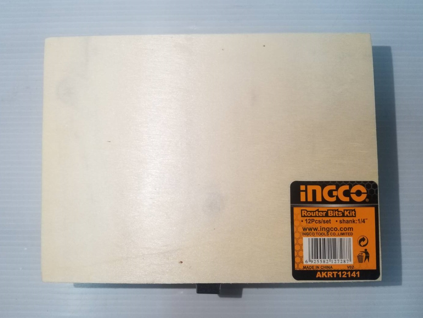 ชุดดอกทริมเมอร์1/4 12ชุดตัว AKRT12141 INGCO