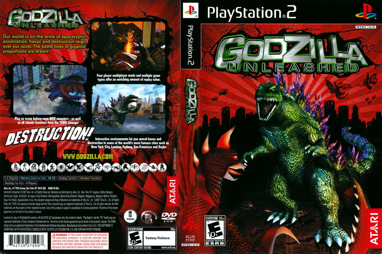 GODZILLA UNLEASHED [US : DVD5 1 Disc]