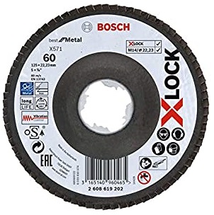 กระดาษทรายซ้อนหลังแข็ง #60 BOSCH X-LOCK