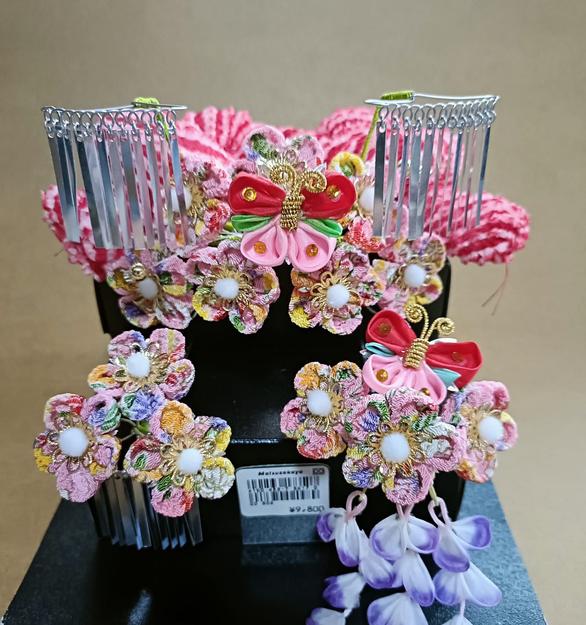 ชุดปิ่นดอกไม้ญี่ปุ่นใหญ่PINJ030