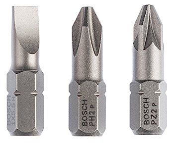 ดอกไขควง SL1.0x5.5 / PH2 / PZ2 BOSCH 2607001766