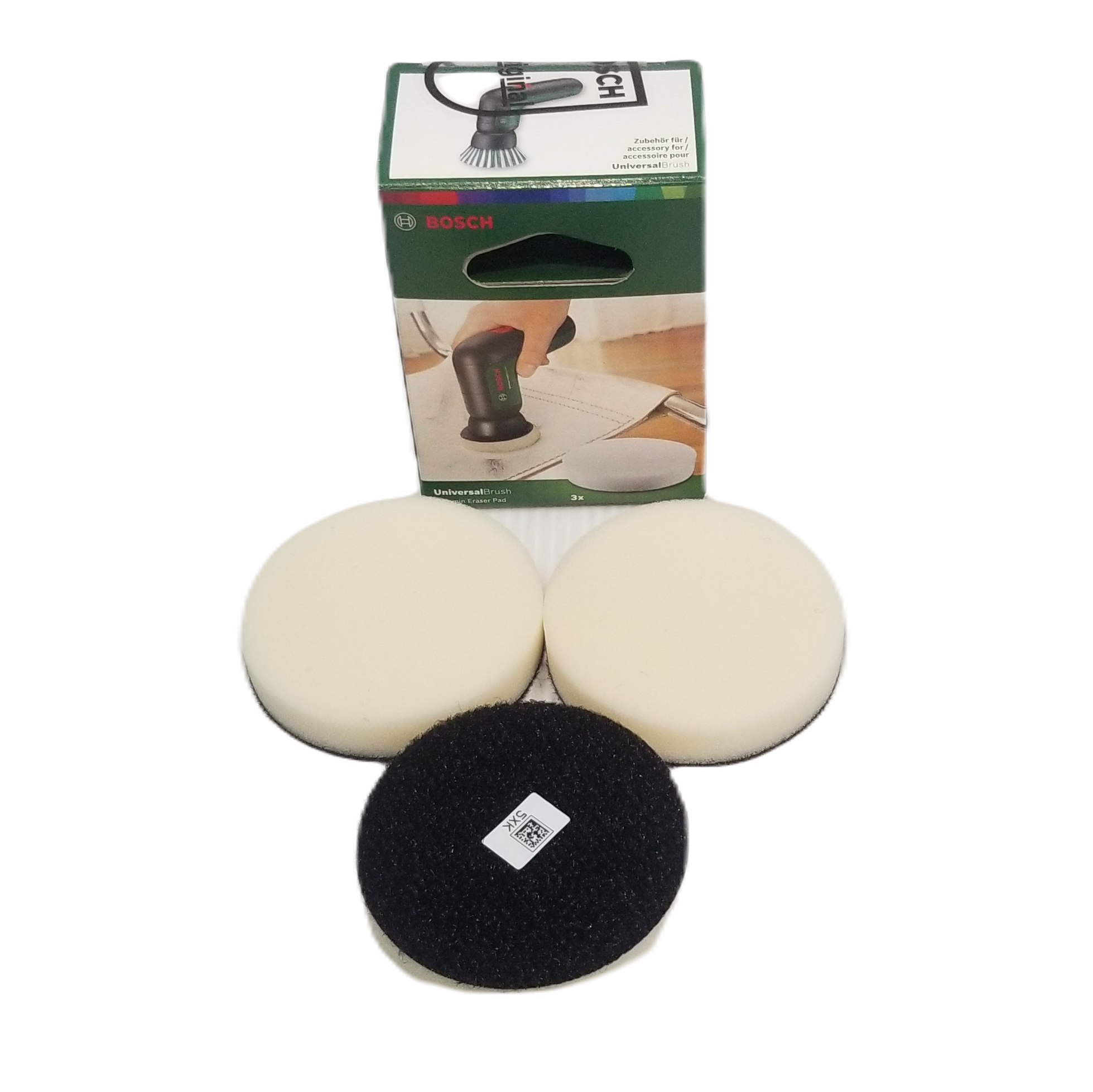 แผ่นฟองน้ำเมลามีน (ขัดละเอียด) สำหรับเครื่องขัดอเนกประสงค์ 3.6V Universal Brush BOSCH