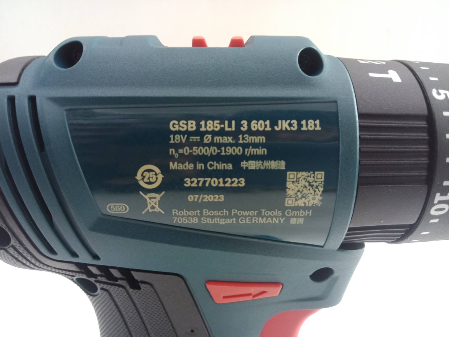 คอมโบ้ GWS180-Li+GSB185-Li BOSCH