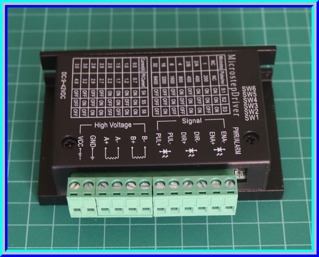 1x TB6600 บอร์ดขับสเตปมอเตอร์ 4.5 A