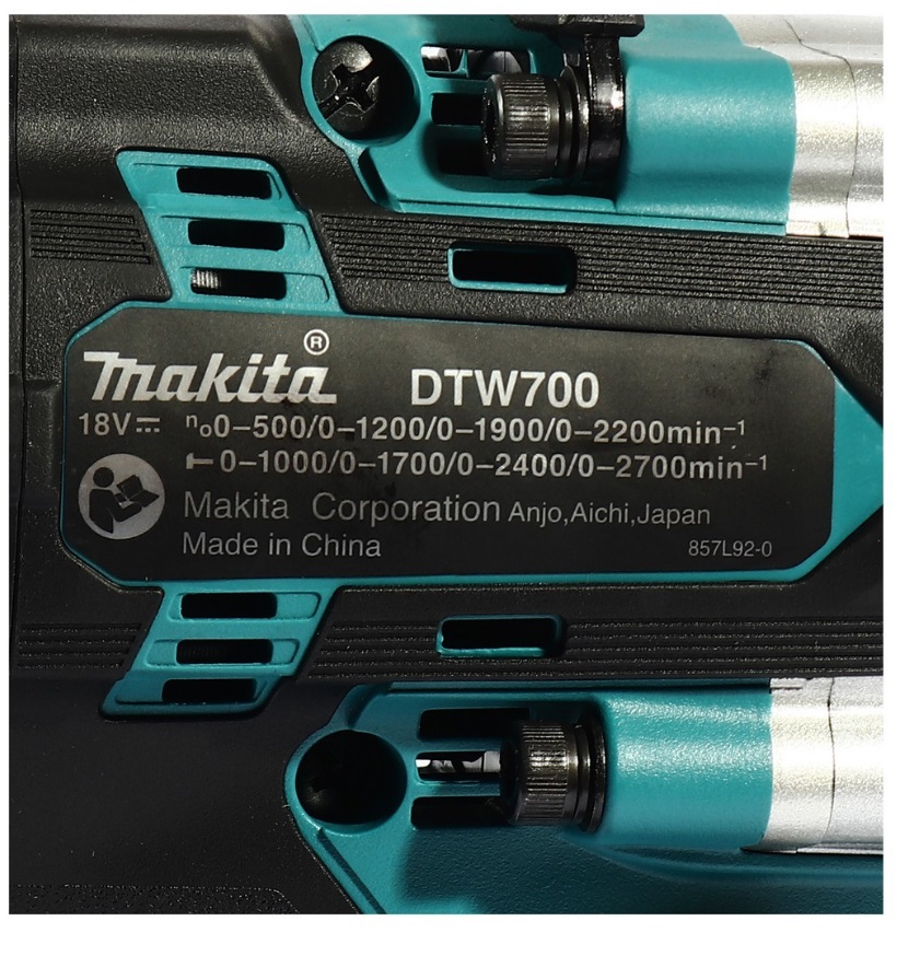 บล็อกแบตเตอรี่ 1/2″ DTW700TJX1 MAKITA