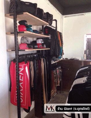 อุปกรณ์ตกแต่งร้านขายเสื้อผ้า อะคริลิค ราคาถูก