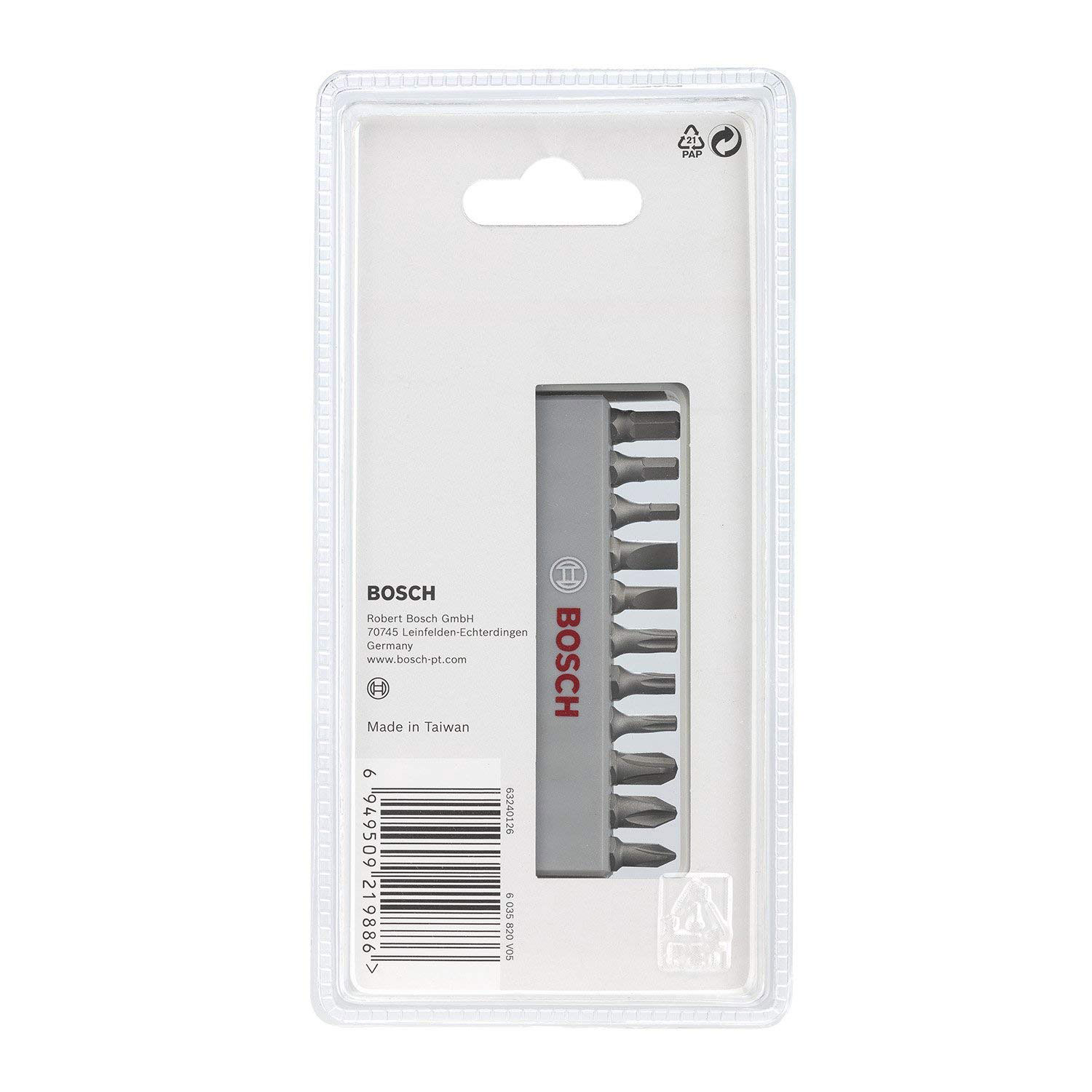 ชุดดอกไขควง11ตัวชุด BOSCH #2607017335