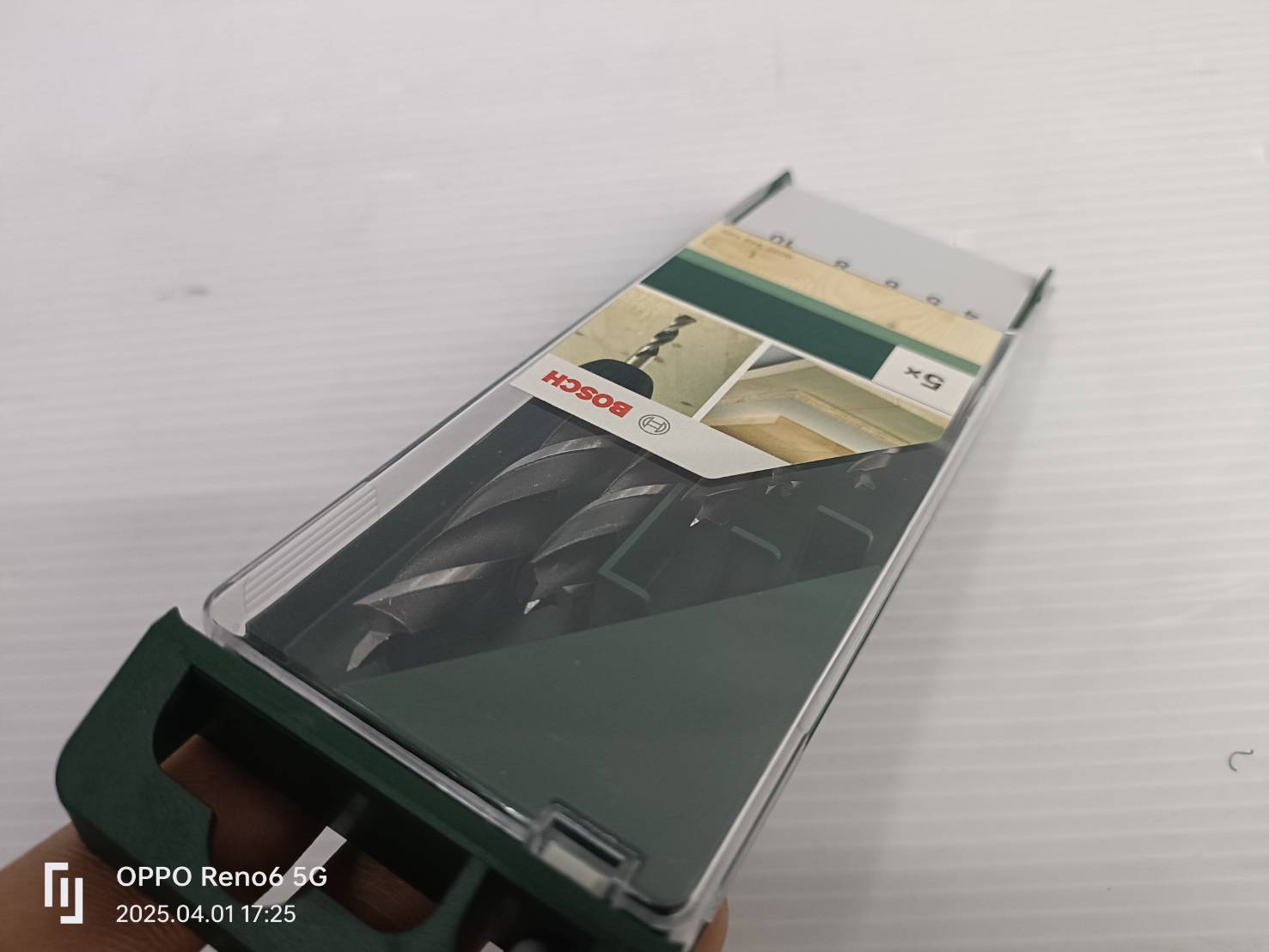 BOSCH ชุดดอกเจาะไม้ 5 ดอก/ชุด 2609255214