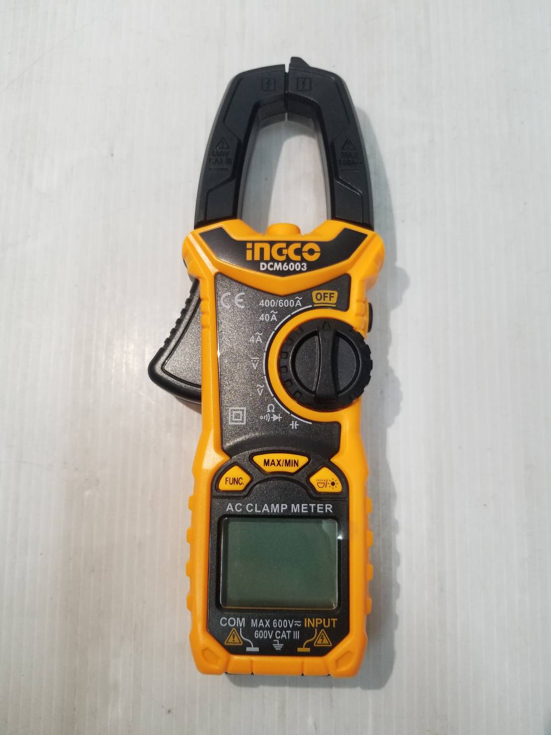 แคลมป์มิเตอร์ดิจิตอล รุ่น DCM6003 INGCO