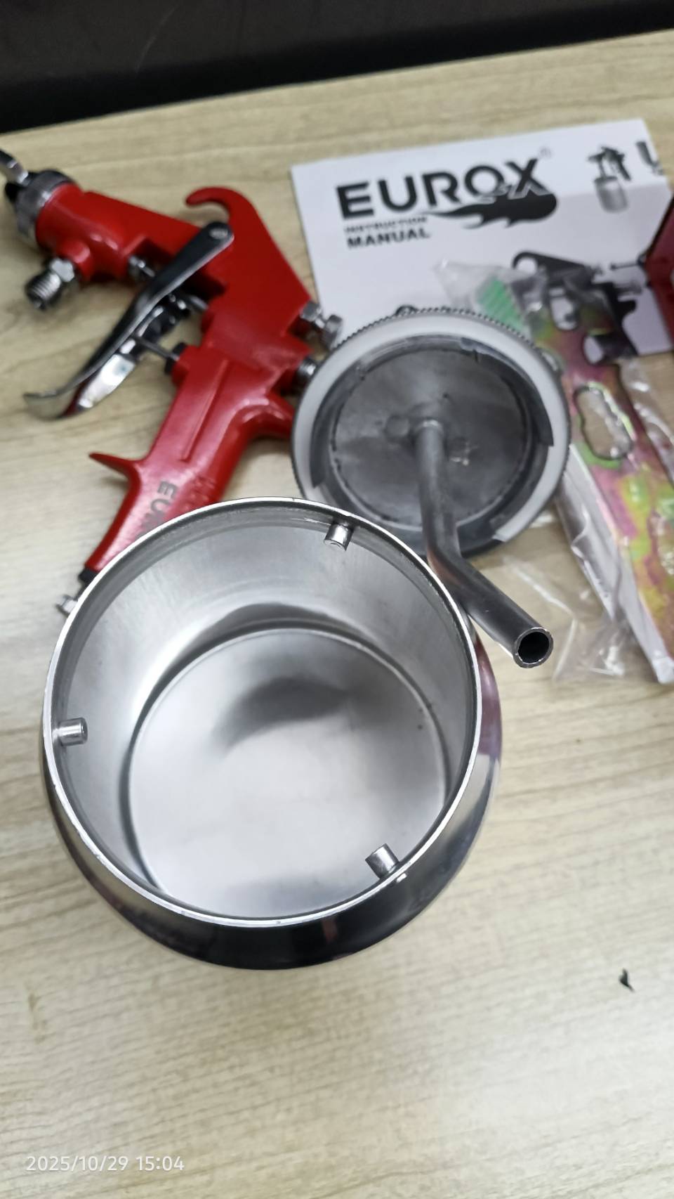 EUROX กาพ่นสี กาล่าง รุ่น ATZ5-03S (W-75S)