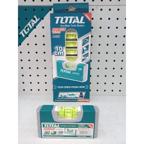 ระดับน้ำ มินิ แม่เหล็ก 10 ซม. รุ่นงานหนัก รุ่น TMT20105M TOTAL