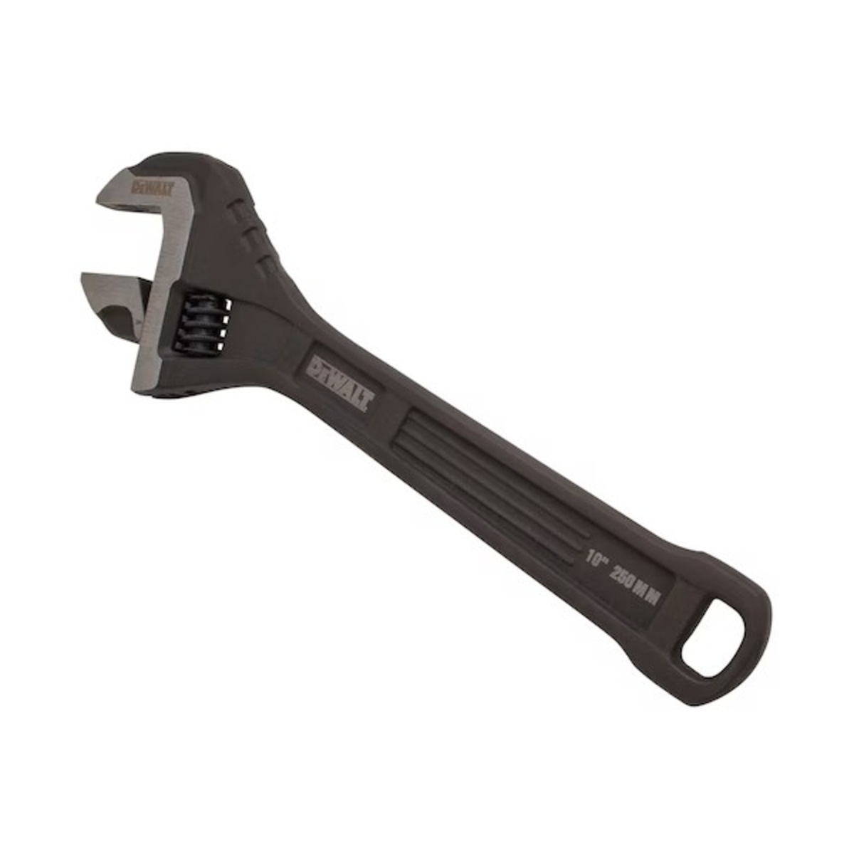 DEWALT ประแจเลื่อนขนาด 10 นิ้ว รุ่น DWHT80268 ความกว้างของขากรรไกร 1-11/32 นิ้ว ผลิตจากเหล็กกล้าทั้งชิ้น