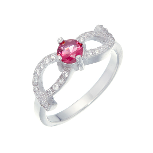 แหวนเงินแท้925เพรชประดับเพรชแท้สวิส เกรดดี น้ำใส