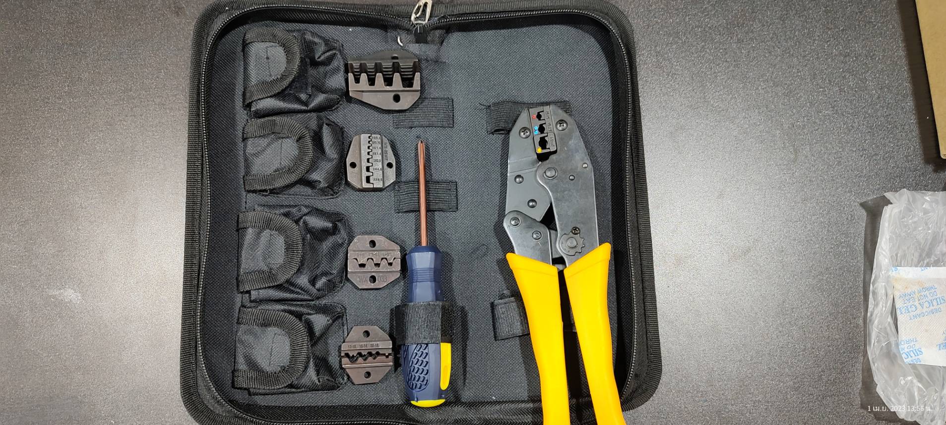 คีมย้ำหาง เปลี่ยนหัวได้ 5แบบ KONY KN-PE004