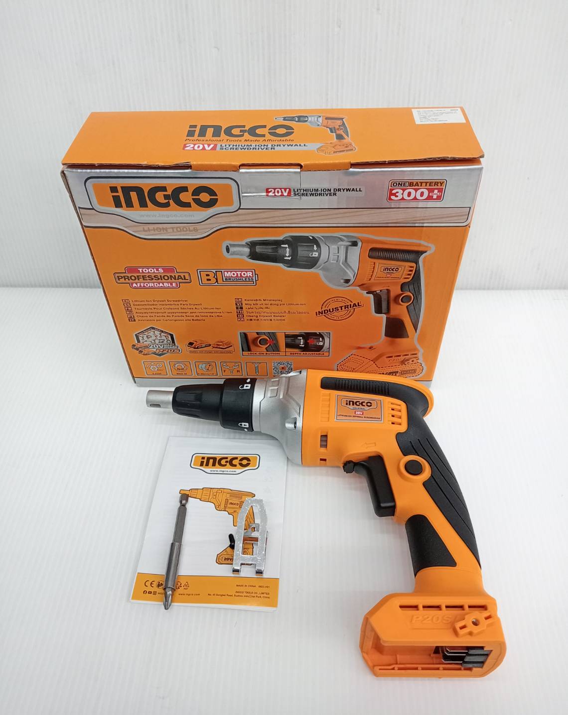 เครื่องขันสกรู20V Brushless CDSLI2042006 INGCO