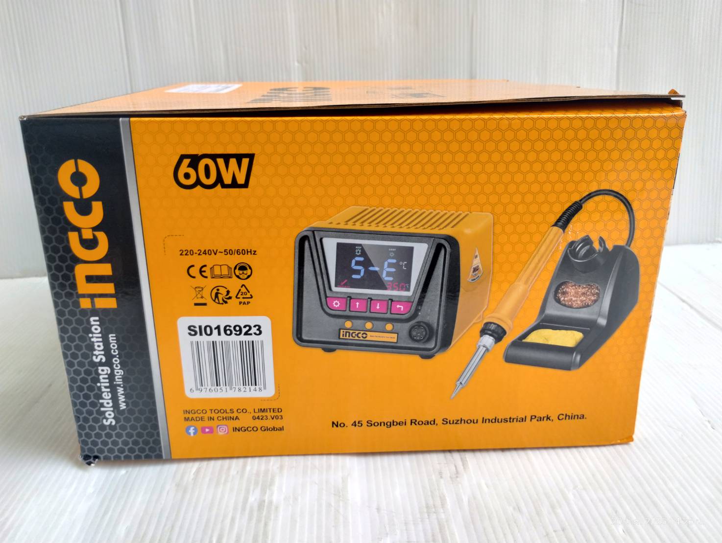 INGCO เครื่องเชื่อมหัวแร้งไฟฟ้า 220 โวลต์ รุ่น SI016923