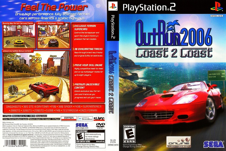 OUTRUN 2006 [US : DVD5 1 Disc]