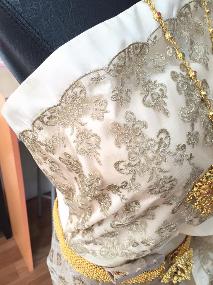 (พร้อมส่ง) ชุดไทยพร้อมส่ง รหัส 015