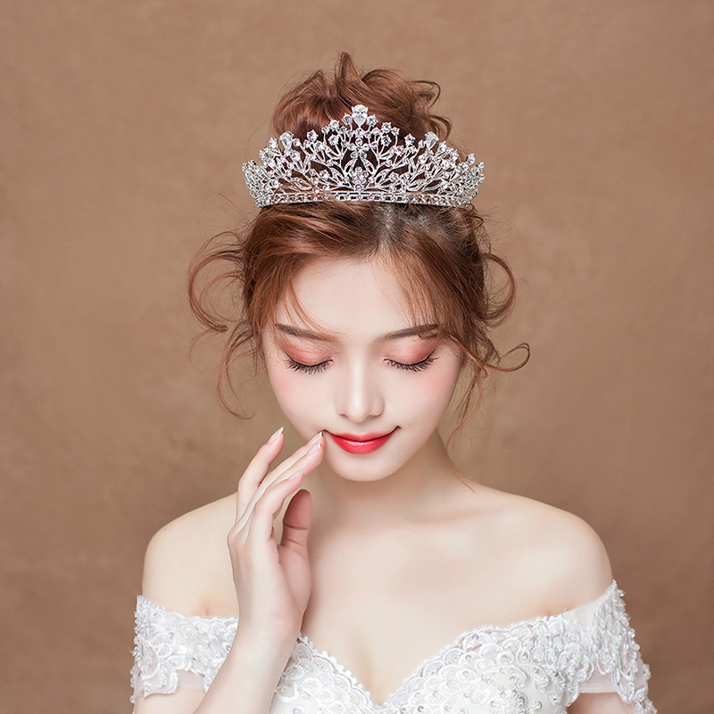 (พร้อมส่ง) เทียร่า 239 สีเงิน มงกุฎนางงาม มงกุฎเจ้าสาว งานสวย ปราณีต QCเพชรทุกเม็ด สินค้าพร้อมส่งจากไทย