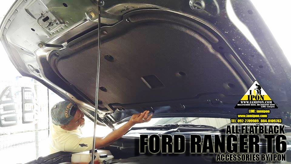 INSULATION BONNET FORD RANGER T6 2012-2014 แผ่นกันความร้อนฟอร์ดเรนเจอร์ T6 2012-2014