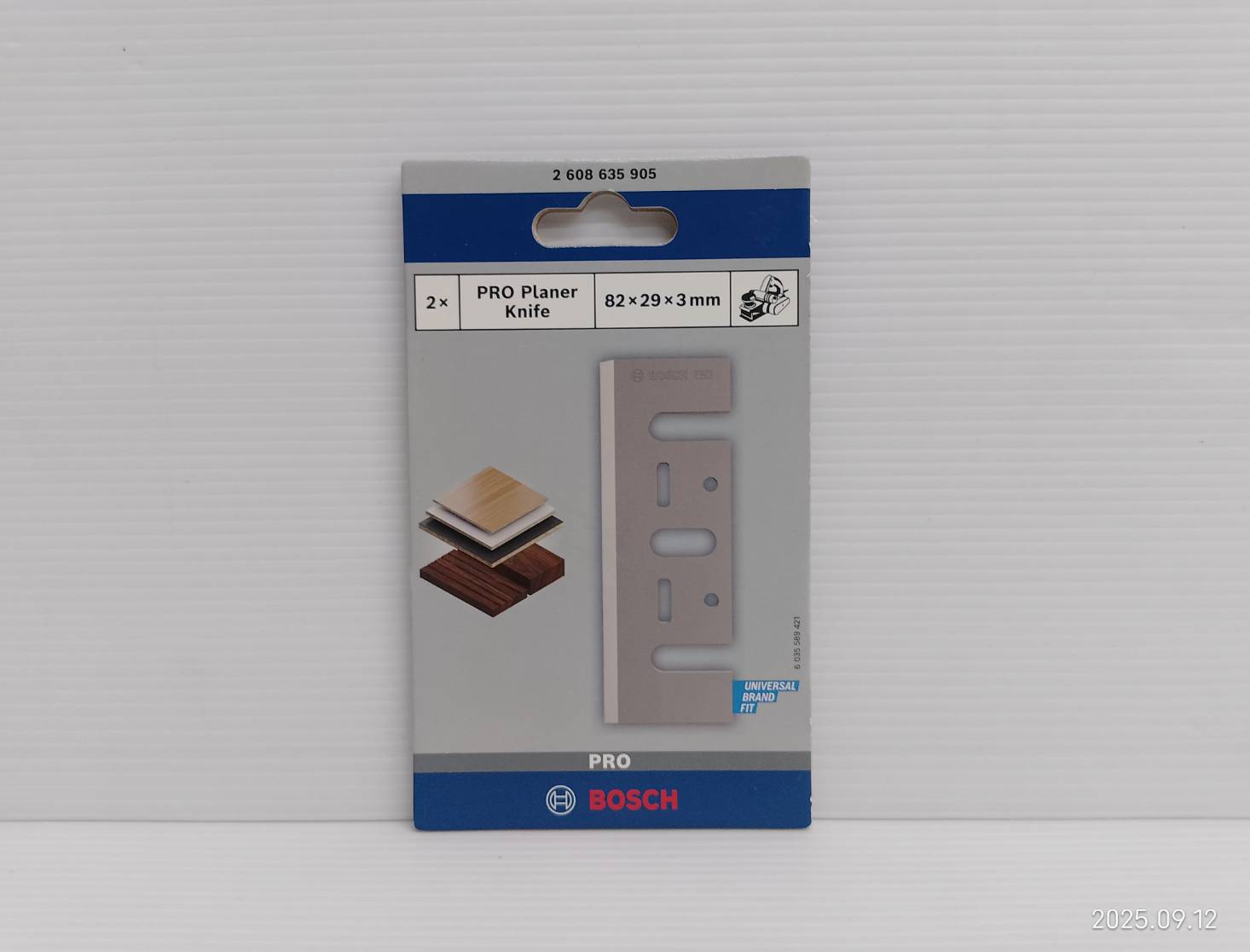 ใบกบ3" HSS (82mm.) BOSCH 2608635905