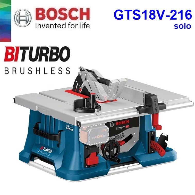 โต๊ะเลื่อย8" ไร้สาย GTS18V-216 BOSCH SOLO