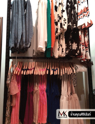 อุปกรณ์ตกแต่งร้านขายเสื้อผ้า อะคริลิค ราคาถูก