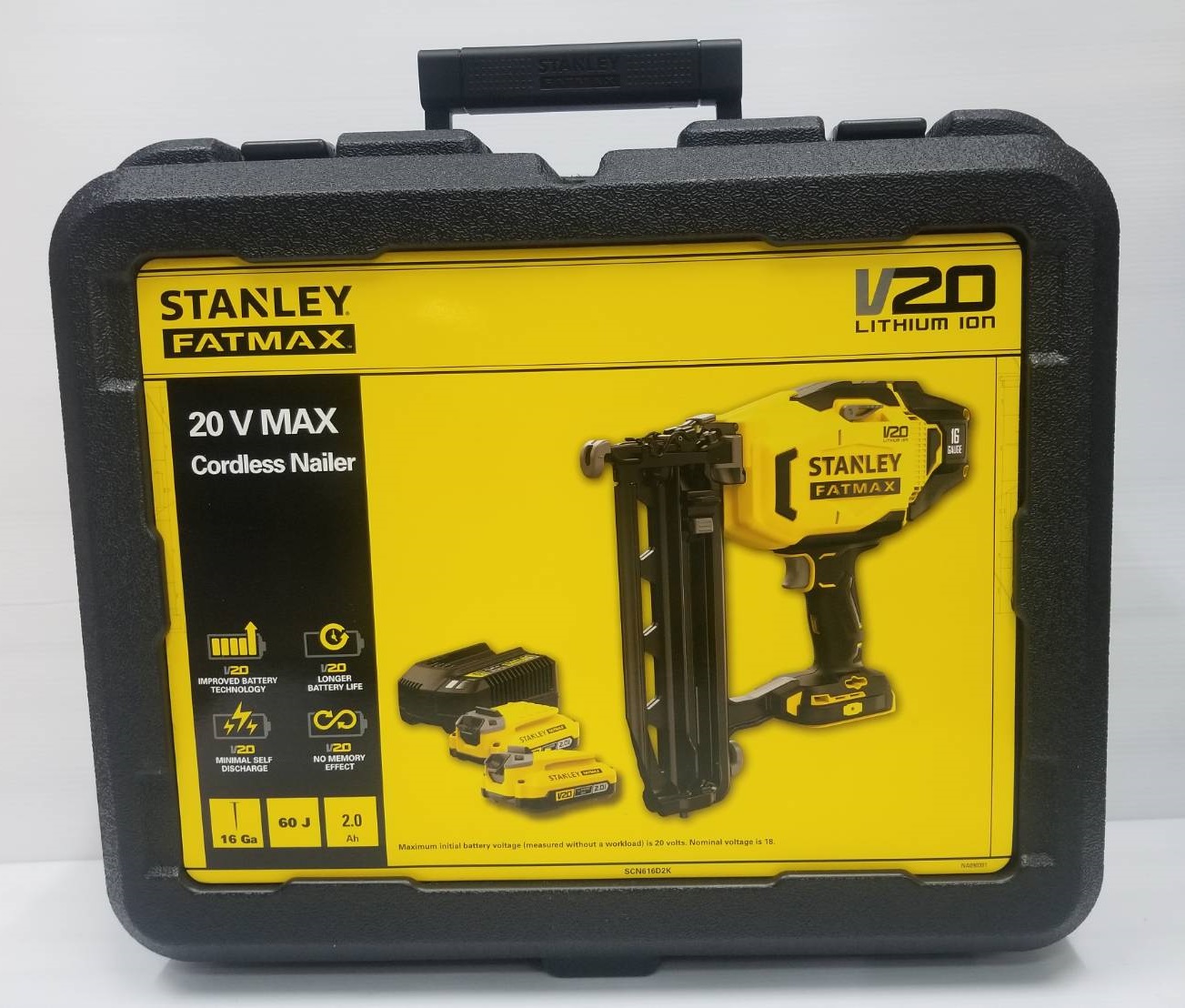 เครื่องยิงตะปู20V SCN616D2K STANLEY