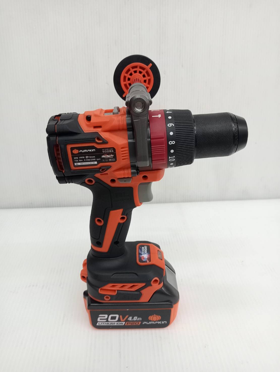 สว่านกระแทก150Nm. 20V INF-13IMDB15-402K PUMPKIN 50286