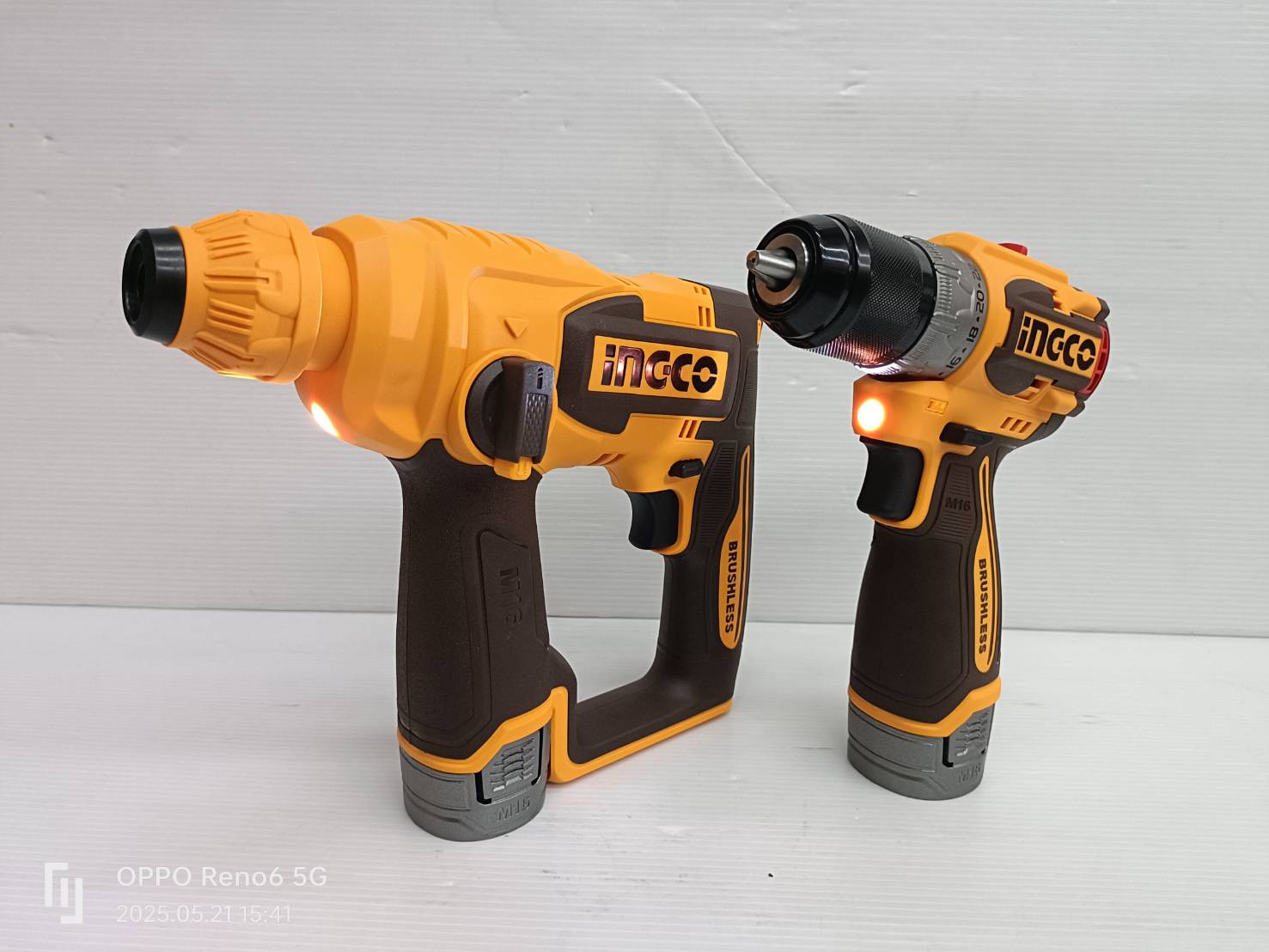 คอมโบ้สว่านไขควง+สว่านโรตารี่ COSLI241295 INGCO