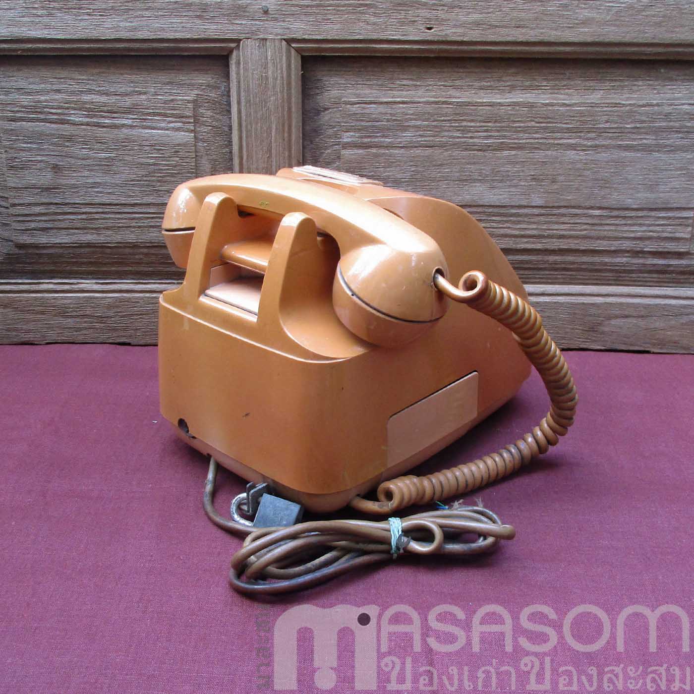 โทรศัพท์หยอดเหรียญวินเทจแป้นหมุน
