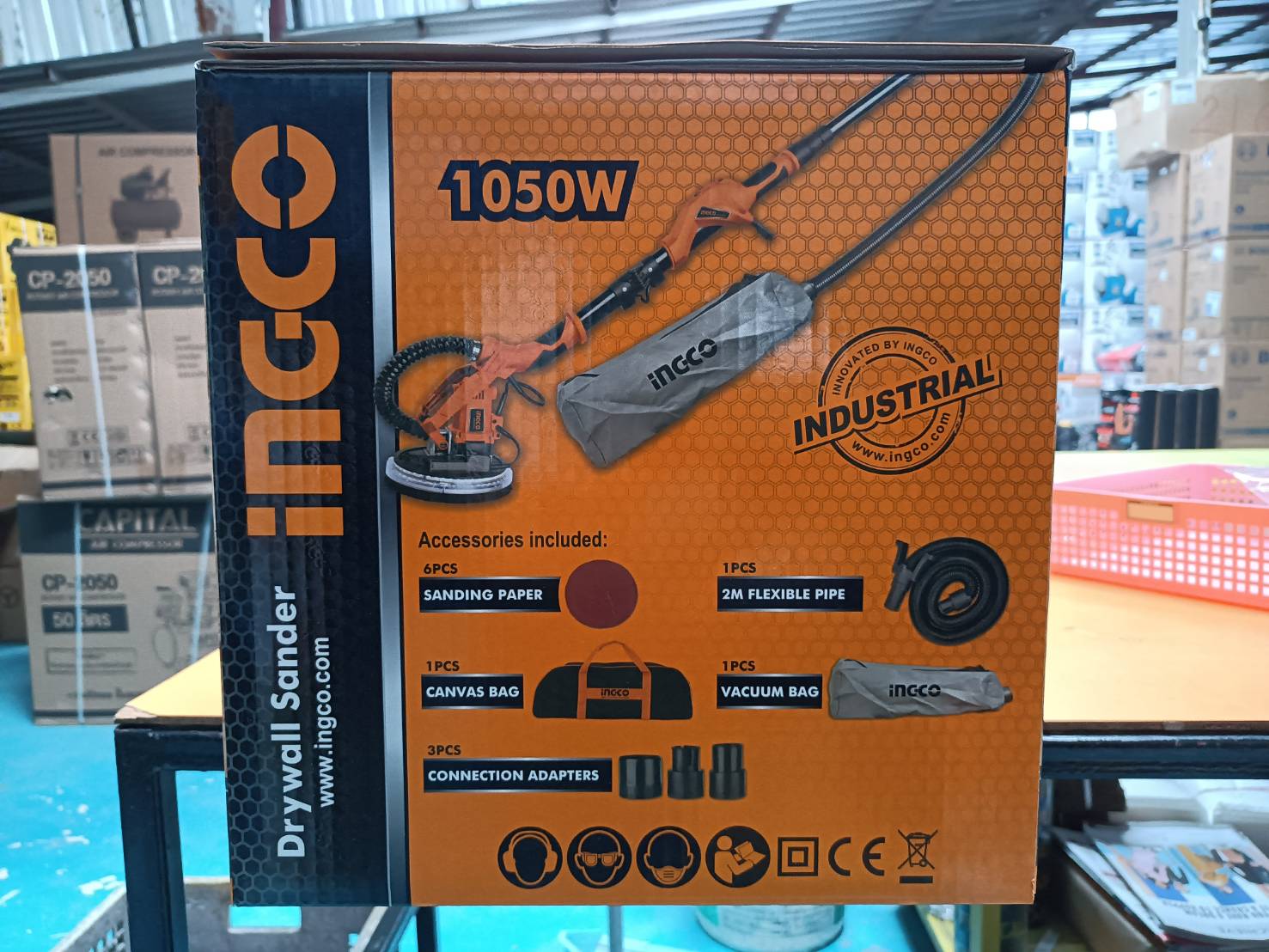 เครื่องขัดผนัง9" DWS10501 INGCO